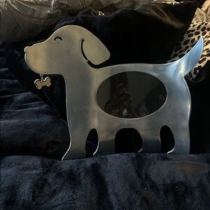 Vintage Silver Dog Connoisseur picture frame